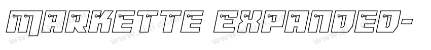 Markette Expanded字体转换